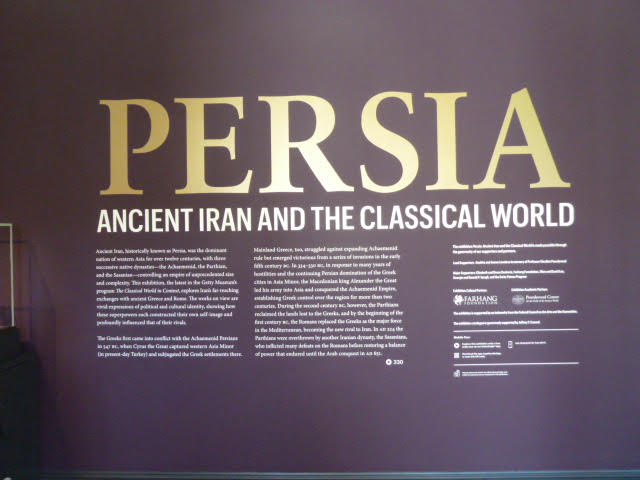 Perisa Ancient Iran and The Classical World Exhibition
